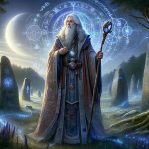 Merlín: El Mago y Consejero de la Mitología Celta y Artúrica - ᚷᚢᚾᛞᚢᛚᚠᛊᚨᚷᚨ